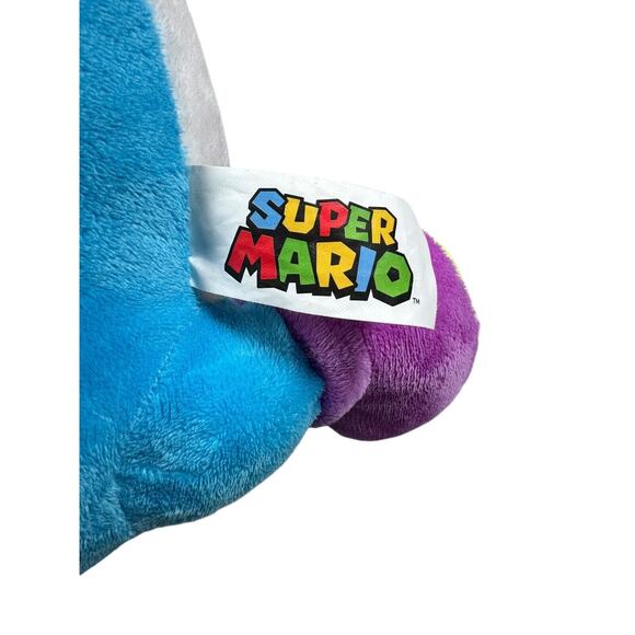 Super Mario Bros Blue Yoshi Plush Toy 11 Inch Stuffed Animal Dinosaur Figure - Picture 5 of 8